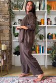 Lagen Chill Sweatshirt Chocolate